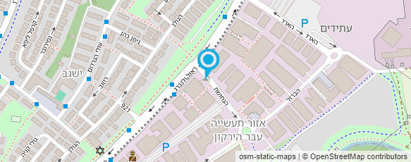 מפת הגעה אל מרפאת בודי טייט