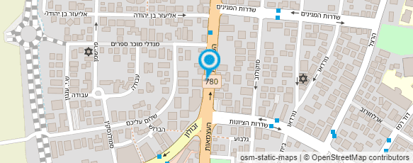 מפת הגעה אל רונן זיו - עיצוב שיער