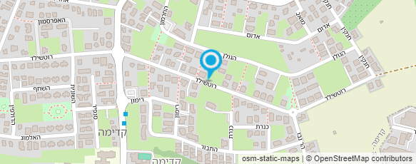 מפת הגעה אל מקום לנשום - יוגה בקדימה מפת הגעה אל מקום לנשום - יוגה בקדימה