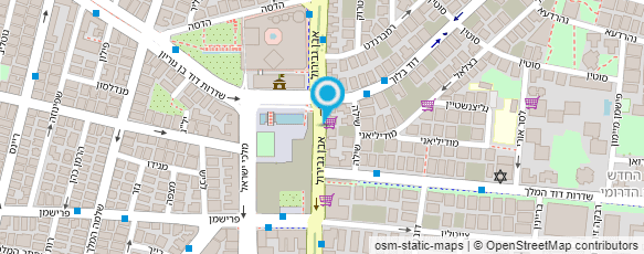 מפת הגעה אל משרד עו"ד פיצ'וטקה אריאל משפט פלילי