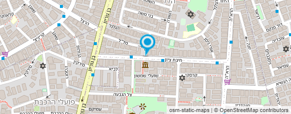 מפת הגעה אל roma guitar studio