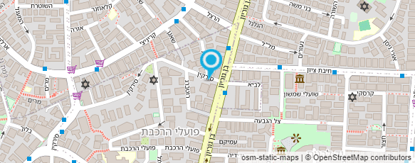 מפת הגעה אל בועז עדיקה ייעוץ קולינרי