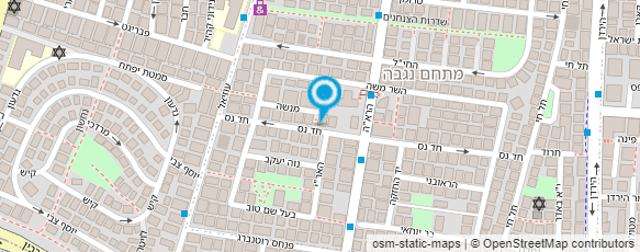 מפת הגעה אל עו"ד בורגמן שיר