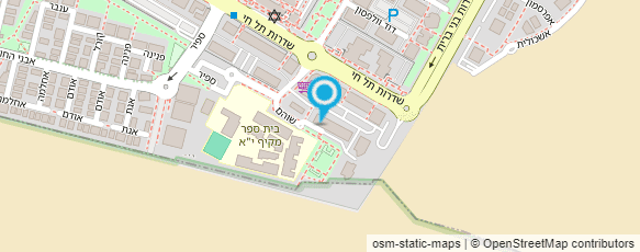 מפת הגעה אל עו"ד בן שטרית שלום