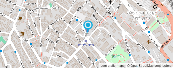 מפת הגעה אל עו"ד ריינפלד יובל