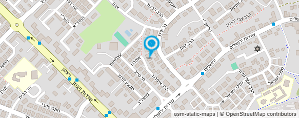 מפת הגעה אל עו"ד אזרד מתנאל