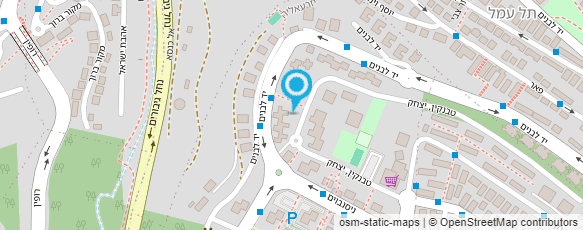 מפת הגעה אל עו"ד שמידוב גיל