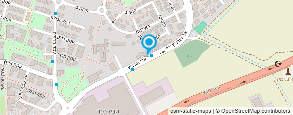 מפת הגעה אל מוניות אלון מפת הגעה אל מוניות אלון