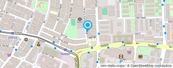 מפת הגעה אל עו"ד זכר שני