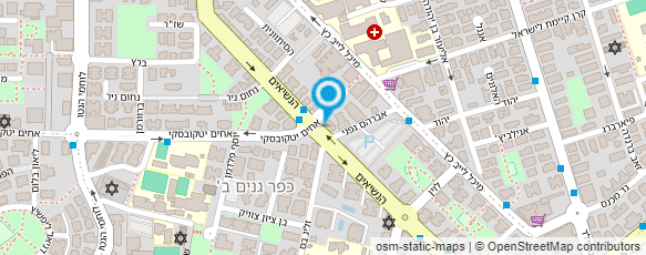 מפת הגעה אל אליהו חיון - רפלקסולוגיה