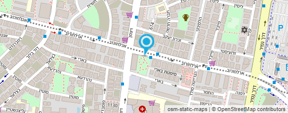 מפת הגעה אל אסף שפס - מאלף כלבים