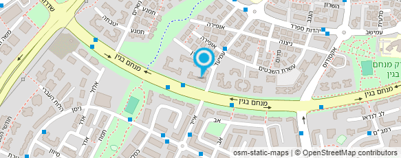 מפת הגעה אל שרית בנימין רפלקסולוגיה