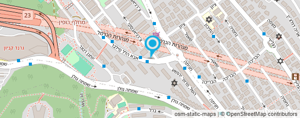 מפת הגעה אל עו"ד גליקמן שמואל פז