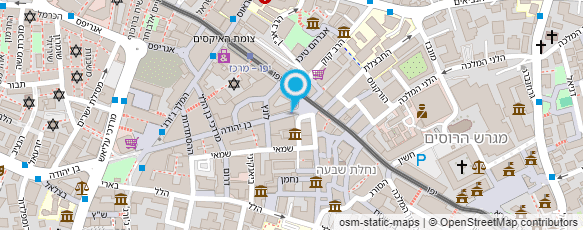 מפת הגעה אל עו"ד פולונסקי ארקדי