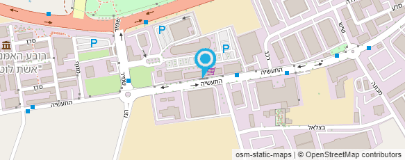 מפת הגעה אל צים סנטר ערד