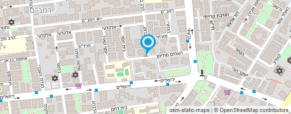 מפת הגעה אל עו"ד בטבבו זיוה