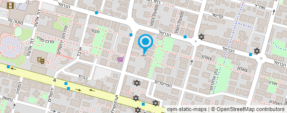 מפת הגעה אל עו"ד אוסט אלון