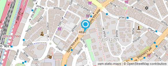 מפת הגעה אל עו"ד להב קטרינה