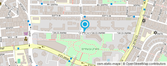 מפת הגעה אל עו"ד קניגסברג אמיר