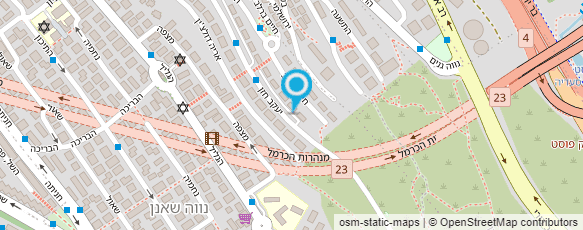 מפת הגעה אל עו"ד רוימי חן