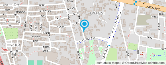 מפת הגעה אל דור אוהלים