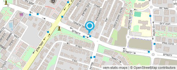 מפת הגעה אל אורית מגשי פירות מעוצבים