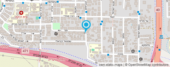 מפת הגעה אל מתן מאמן כושר אישי