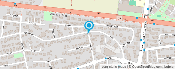 מפת הגעה אל עו"ד נעים פיינמן לירז