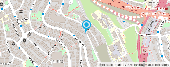 מפת הגעה אל שרה שטרית