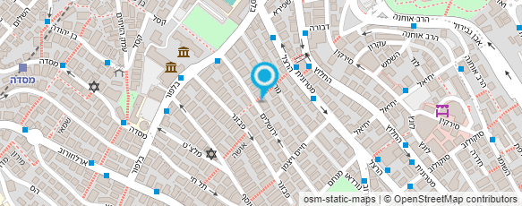 מפת הגעה אל עו"ד אדרי אסף