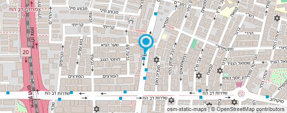 מפת הגעה אל זגורי עבודות עפר וביוב