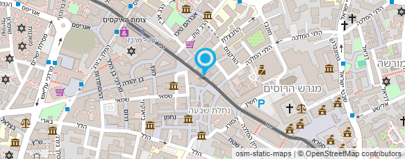 מפת הגעה אל עו"ד בן יוסף אריאל