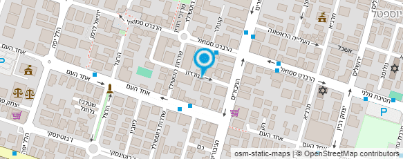 מפת הגעה אל עו"ד אבידן רינת