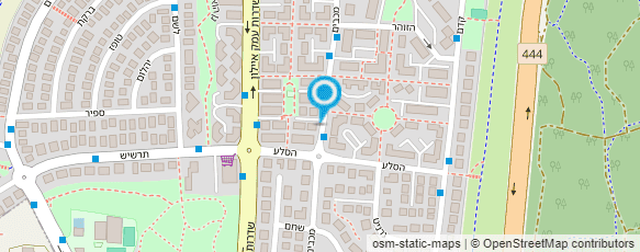 מפת הגעה אל בית חב"ד