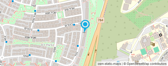 מפת הגעה אל עו"ד בנימין גלינה