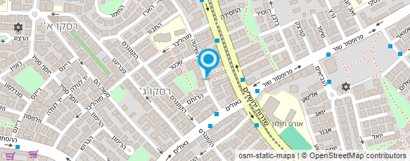 מפת הגעה אל עו"ד נפתלי עמוס