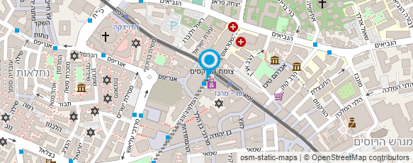 מפת הגעה אל נתנאל פרחי מאמן כושר אישי