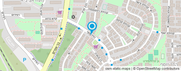 מפת הגעה אל אבישי מאמן כושר מקצועי