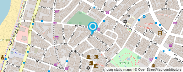 מפת הגעה אל נדב ענבר מאמן להפרעות קשב וריכוז