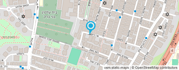 מפת הגעה אל שרה רוטנברג