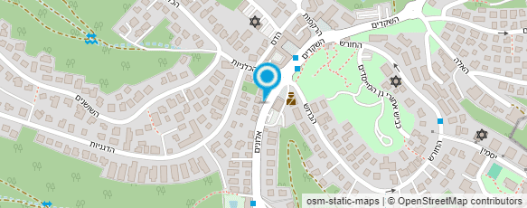 מפת הגעה אל ג'ס מדלינגר - קוסמטיקה אונקולוגית