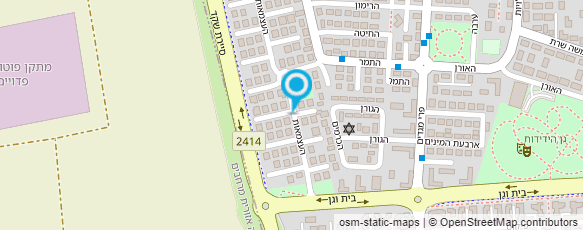 מפת הגעה אל מוניות יהודה נחמני