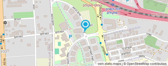 מפת הגעה אל הדס פז מאמנת כושר אישית