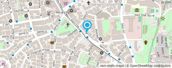 מפת הגעה אל עו"ד אולמן ג'יין