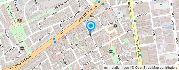 מפת הגעה אל מיכלי מאמנת כושר אישית