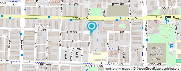 מפת הגעה אל יובל טייר מאמן כושר אישי