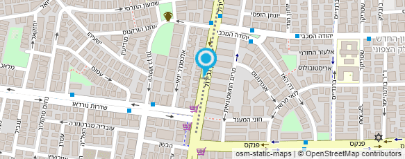 מפת הגעה אל ברוך שיפוצים