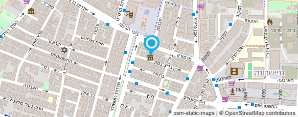 מפת הגעה אל שחר בורוקובסקי