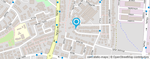 מפת הגעה אל דניאל גבאי טוען רבני