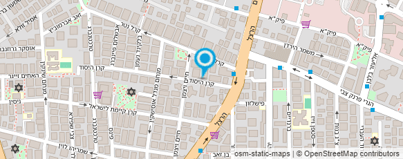 מפת הגעה אל עו"ד פורמנסקי ארז